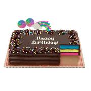 Rainbow Dedication Cake (8x8 size)