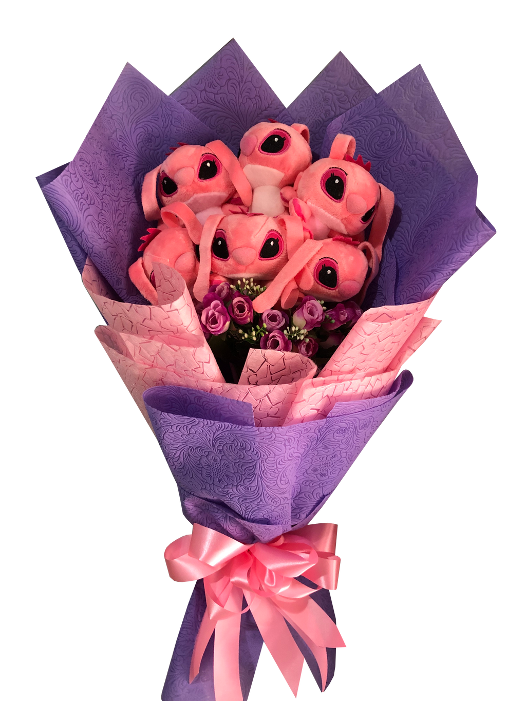 Pink Stitch Bouquet