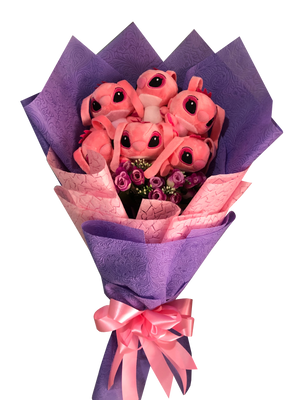 Pink Stitch Bouquet